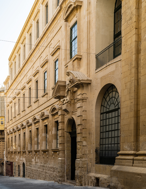 Univ. Malta entrance (Merchant's street)