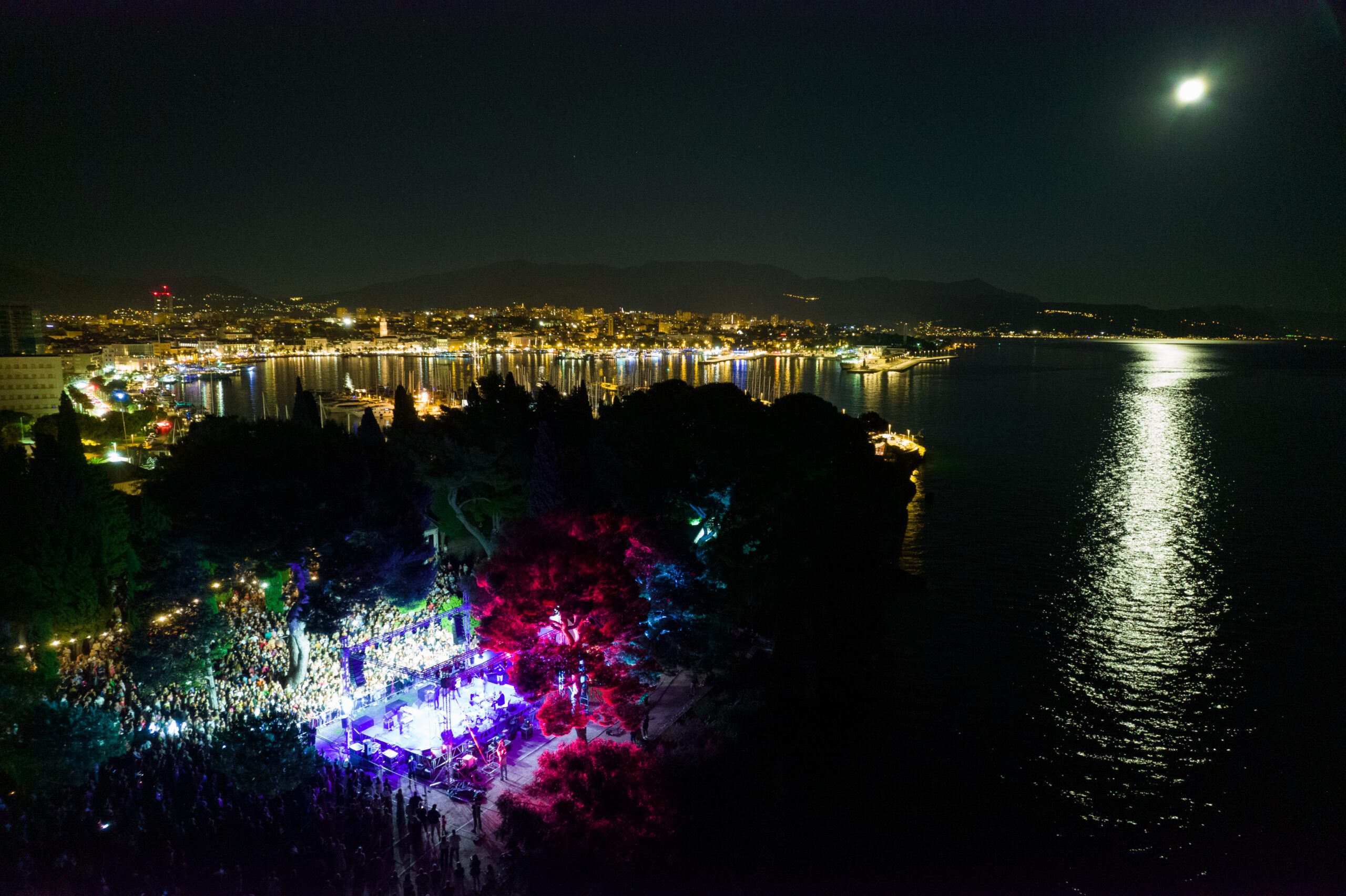 Split night view